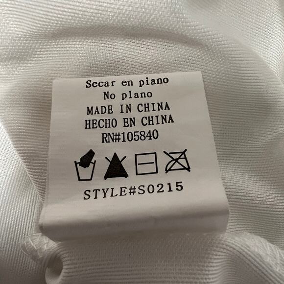 Forever 21 Crochet High Waisted White Skirt Size Small - Picture 7 of 7